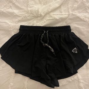 Brand new athletic butterfly shorts size small